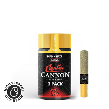 Jeeter Cannon Live Resin - 3 Pack - Dutch Haze