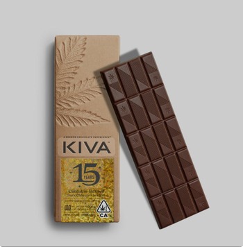 Dark Chocolate Sea Salt Bar - 100mg