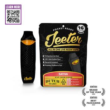 Jeeter All In One Live Resin Vape - Dutch Haze