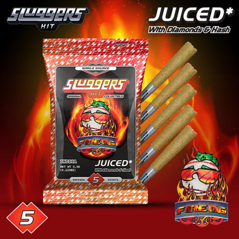 Sluggers - Infused Preroll - 3.5g 5pk - Fire OG