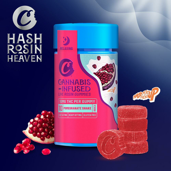 Cookies - Live Rosin Gummies- Pomegranate Shake - 10pk