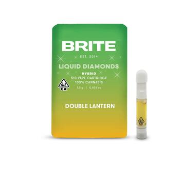 BRITE Liquid Diamonds Cartridge (1g) - Sativa - Double Lantern