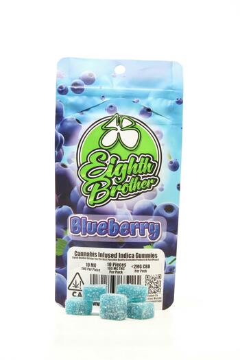 Blueberry Gummies 10 pack (100mg)