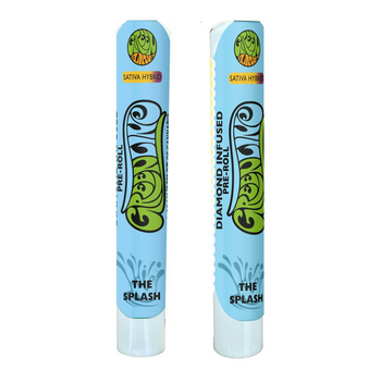 The Splash - Diamond Infused - Indoor Flower Pre-Roll - Hybrid - 1g